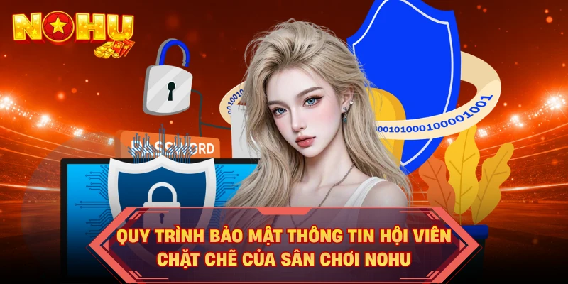 Quy trình bảo mật thông tin hội viên chặt chẽ của sân chơi NOHU